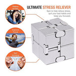 JOEYANK Fidget Cube New Version Fidget Finger Toys - Infinity Cube prime for Stress and Anxiety relief/ADHD, Ultra Durable
