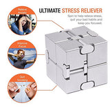 JOEYANK Fidget Cube New Version Fidget Finger Toys - Infinity Cube prime for Stress and Anxiety relief/ADHD, Ultra Durable