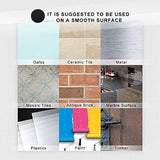 MyWay Fixate Sticky Gel Pad (5-pack) Anti-slip Gel Pads to Stick on Car Dashboard, Glass, Mirrors, Metal, Tile Walls, Kitchen Cabinets Strong & Reusable