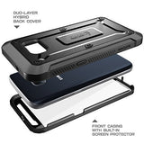 Galaxy S7 Case, SUPCASE Full-body Rugged Holster Case with Built-in Screen Protector for Samsung Galaxy S7 (2016 Release), Unicorn Beetle PRO Series - Retail Package (Black/Black)