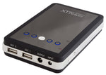 XTPower MP-10000 External Battery Pack with 10000mAh - dual USB 5V + DC 9V / 12V 2A for Tablets, Digital Cameras, PSP, NDS, NDSL, GoPro, Smart Phones - US Wall Charger + Car Charger Included