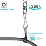 KIWI design 6 Packs Retracable VR Cable Managment | Ceiling Suspension System Compitable with Vive/Vive Pro Virtual Reality/Oculus Rift/Playstation VR/Microsoft MR VR Accessories (White)
