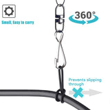 KIWI design 6 Packs Retracable VR Cable Managment | Ceiling Suspension System Compitable with Vive/Vive Pro Virtual Reality/Oculus Rift/Playstation VR/Microsoft MR VR Accessories (White)