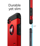 Spigen Tough Armor [2nd Generation] Designed for iPhone 8 Case/iPhone 7 Case (2018) - Red
