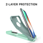 OtterBox COMMUTER SERIES Case for iPhone Xs & iPhone X - Frustration Free Packaging - BLACK