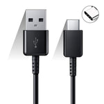 Adaptive Fast Charging Dual-Port Car Charger with USB Type C Charger Cable Compatible Samsung Galaxy S9 / S9+ / S8 / S8 Plus/Active/Note 8 / Note 9 and More