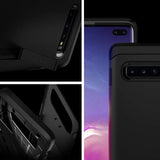 Spigen Tough Armor Designed for Samsung Galaxy S10 Plus Case (2019) - Black