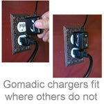 Rapid Wall Home AC Charger for the Amazon Kindle all models including the Fire HD HDX DX / Touch / Keyboard (WiFi and 3G)