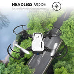 SIMREX X300C Mini Drone RC Quadcopter Foldable Altitude Hold Headless RTF 360 Degree FPV Video WiFi 720P HD Camera 6-Axis Gyro 4CH 2.4Ghz Remote Control Super Easy Fly for Training(White)