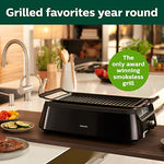 Philips Kitchen Appliances HD6371/94 Premium Smokeless Electric Indoor Grill