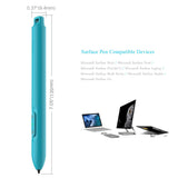 Microsoft Certified Surface Pen with 4096 Levels Pressure Sensitivity Stylus Pen 200hrs Using Time 360Days Standby ABS Plastic Surface Pro Pen Compatible with Surface Pro/Go/Laptop/Book/Studio