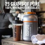 Isopure Zero Carb, Vitamin C and Zinc for Immune Support, 25g Protein, Keto Friendly Protein Powder, 100% Whey Protein Isolate, Flavor: Creamy Vanilla, 3 Pounds (Packaging May Vary)
