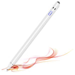 Active Stylus Digital Pen for Touch Screens,Compatible for iPhone 6/7/8/X/Xr iPad Samsung Phone &Tablets, for Drawing and Handwriting on Touch Screen Smartphones & Tablets (iOS/Android) (White)