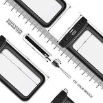 YOSH Waterproof Phone Pouch Waterproof Phone Case Cell Phone Dry Bag Underwater Phone Pouch Universal Waterproof Case Compatible with iPhone Xs X 8 7 6 6s Plus Galaxy S9 S8 S7 S6 Pixel 2 3 up to 6.0"