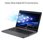 ASUS VivoBook L203MA Ultra-Thin Laptop, 11.6” HD, Intel Celeron N4000 Processor (up to 2.6 GHz), 4GB RAM, 64GB eMMC, USB-C, Windows 10 in S Mode, One Year of Microsoft Office 365, L203MA-DS04