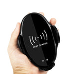 Wireless Car Charger Mount, Ecke 10W Qi Wireless Car Fast Charger Mount Air Vent & Dashboard Phone Gravity Holder Compatible iPhone X/Xs Max/XR/8/8+, Samsung S10/S10+/S9/S9+/S8/S8+