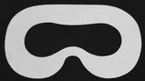 Lunies Disposable Hygiene Eye Mask with Sponge Mat and Magic Sticks Compatible for H-T-C Vive VR Virtual Reality Headset White