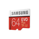 Samsung  64GB MicroSDXC EVO Plus Memory Card w/ Adapter (MB-MC64GA)