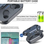 TOZO T10 Bluetooth 5.0 Wireless Earbuds with Wireless Charging Case IPX8 Waterproof TWS Stereo Headphones in Ear Built in Mic Headset Premium Sound with Deep Bass for Sport Blue