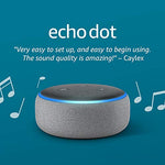 Echo Dot (3rd Gen) - Smart speaker with Alexa - Heather Gray