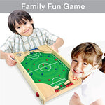 I'm Flipkick: Wooden Tabletop Football/Soccer Pinball Games, Indoor Portable Sport Table Board for Kids and Family