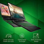 HP Pavilion Gaming 15-Inch Micro-EDGE Laptop, Intel Core i5-9300H Processor, NVIDIA GeForce GTX 1050 (3 GB), 8 GB SDRAM, 256 GB SSD, Windows 10 Home (15-dk0010nr, Shadow Black/Acid Green)