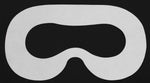 Lunies Disposable Cover Mask with Sponge Mat and Magic Sticks Replacement for H-T-C Vive VR Virtual Reality Headset - Prevent Eye Infections White (100PCS)