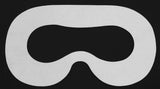 Lunies Disposable Cover Mask with Sponge Mat and Magic Sticks Replacement for H-T-C Vive VR Virtual Reality Headset - Prevent Eye Infections White (100PCS)