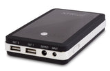 XTPower MP-10000 External Battery Pack with 10000mAh - dual USB 5V + DC 9V / 12V 2A for Tablets, Digital Cameras, PSP, NDS, NDSL, GoPro, Smart Phones - US Wall Charger + Car Charger Included