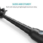 Selfie Stick, Anker Bluetooth Highly-Extendable and Compact Handheld Monopod with 20-Hour Battery Life for iPhone X/8/8 Plus/7/7 Plus/Se/6s/6/6 Plus, Galaxy S8/S7/S6/Edge, LG G5, Pixel 2 and More