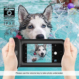 YOSH Waterproof Phone Pouch Waterproof Phone Case Cell Phone Dry Bag Underwater Phone Pouch Universal Waterproof Case Compatible with iPhone Xs X 8 7 6 6s Plus Galaxy S9 S8 S7 S6 Pixel 2 3 up to 6.0"