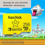 SanDisk 256GB microSDXC UHS-I-Memory-Card for Nintendo-Switch - SDSQXAO-256G-GNCZN