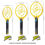 ZAP IT! Mini Bug Zapper - Rechargeable Mosquito, Fly Killer and Bug Zapper Racket - 4,000 Volt - USB Charging, Super-Bright LED Light to Zap in The Dark - Safe to Touch