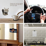 MyWay Fixate Sticky Gel Pad (5-pack) Anti-slip Gel Pads to Stick on Car Dashboard, Glass, Mirrors, Metal, Tile Walls, Kitchen Cabinets Strong & Reusable