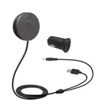 Besign Bluetooth 4.1 Car Kit for Hands-Free Talking & Music Streaming, Wireless Audio Receiver for Car with 3.5mm AUX Input Port