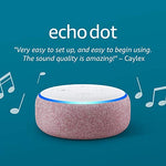 Echo Dot (3rd Gen) - Smart speaker with Alexa - Plum