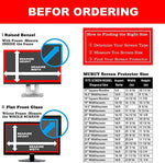 22" Anti Blue Light Anti Glare Screen Protector Fit Diagonal 22" Desktop Monitor 16:10 Widescreen, Reduce Glare Reflection and Eyes Strain, Help Sleep Better (18.66" W x 11.69" H)