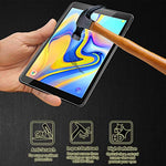 (2 Pack) Orzero for Samsung Galaxy Tab A 8.0 inch 2018 (SM-T387) Tempered Glass Screen Protector, 9 Hardness HD Anti-Scratch Full-Coverage (Lifetime Replacement)