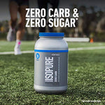 Isopure Zero Carb, Vitamin C and Zinc for Immune Support, 25g Protein, Keto Friendly Protein Powder, 100% Whey Protein Isolate, Flavor: Creamy Vanilla, 3 Pounds (Packaging May Vary)