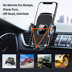 TORRAS [Ultra-Durable] Cell Phone Holder for Car, Universal Car Phone Mount Dashboard Windshield Vent Compatible with iPhone 11 Pro Max XS X XR 8 Plus SE, Samsung Galaxy S20+Ultra Note10 Plus & All
