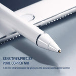 Active Stylus Digital Pen for Touch Screens,Compatible for iPhone 6/7/8/X/Xr iPad Samsung Phone &Tablets, for Drawing and Handwriting on Touch Screen Smartphones & Tablets (iOS/Android) (White)