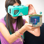MERGE AR/VR Headset - Augmented and Virtual Reality Goggles, 300+ Experiences, STEM Product, Works with iPhone or Android (Pulsar Purple)