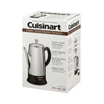 Marca: CUISINART, CAFETERAS, PERCOLADOR DE CAFÉ CLASICO CUISINART PRC12 12 TAZAS - ACERO INOXIDABLE