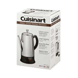 Marca: CUISINART, CAFETERAS, PERCOLADOR DE CAFÉ CLASICO CUISINART PRC12 12 TAZAS - ACERO INOXIDABLE