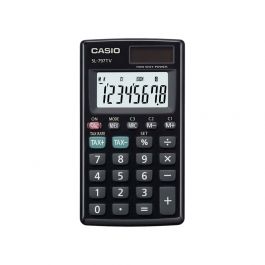 Casio | CALCULADORA DE BOLSILLO | 8 DIG | Negro