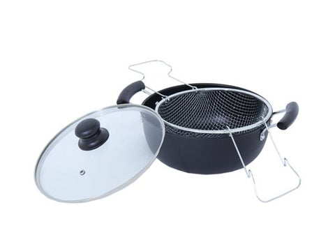 Olla freidora de acero inoxidable iko eefv1-24-bk-01, Iko