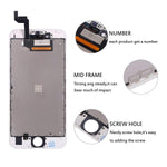 QTlier Screen Replacement For iPhone 6s, Digitizer Display with LCD Touch Screen Glass Frame Assembly with Screen Protector for iPhone 6s 4.7 inch- White