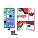 for iPhone 8 Plus Screen Replacement White, LCD Display & Touch Screen Digitizer Frame Assembly Set with 3D Touch Free Repair Tool（5.5''