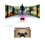 Google Cardboard v2 by IHUAQI 2 Pack with Headstrap Fully Assembled Compatible with Android and iPhone Up to 6inch Including Comfortable Nose Foam and Forehead Pad
