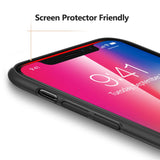 TORRAS Slim Fit iPhone XS Case/iPhone X Case, Hard Plastic PC Ultra Thin Mobile Phone Cover Case with Matte Finish Coating Grip Compatible with iPhone X/iPhone XS 5.8 inch, Space Black